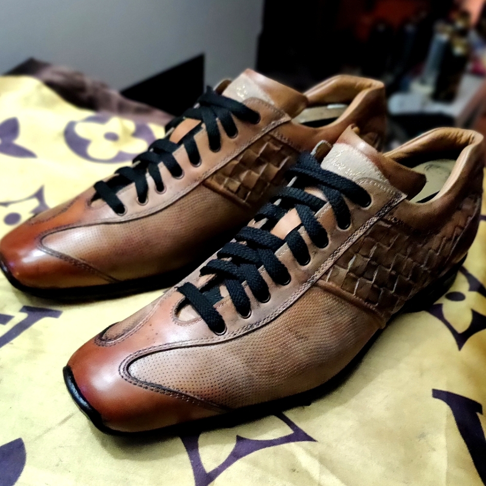 Stefano Branchini leather sneakers
